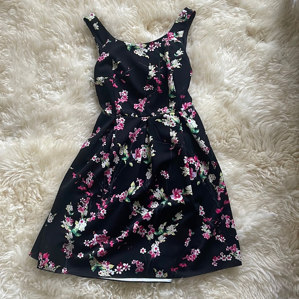 Express cross back Floral Dress